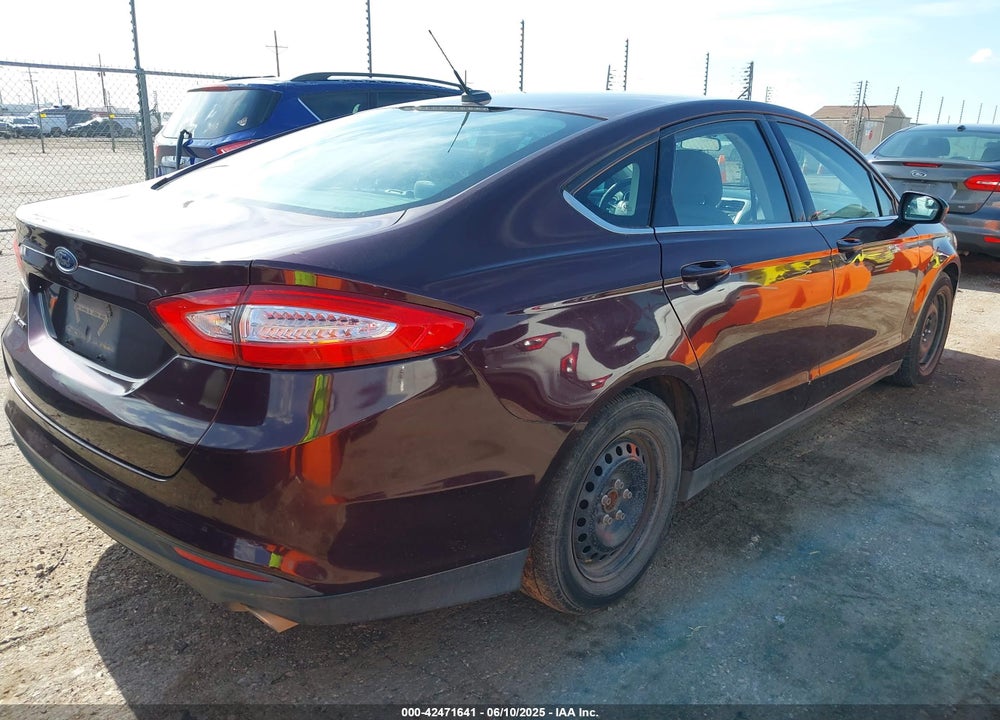 2013 FORD FUSION VIN: 3FA6P0G71DR386237