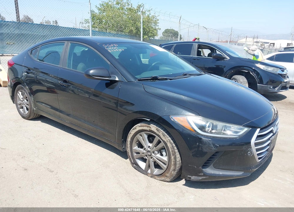 2018 HYUNDAI ELANTRA SEL VIN: KMHD84LF9JU508264