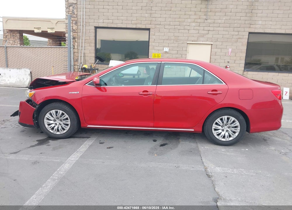2014 TOYOTA CAMRY HYBRID VIN: 4T1BD1FK1EU101555