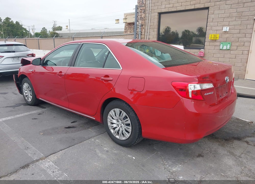 2014 TOYOTA CAMRY HYBRID VIN: 4T1BD1FK1EU101555