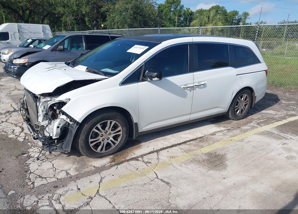 2012 HONDA ODYSSEY EX-L VIN: 5FNRL5H61CB032353