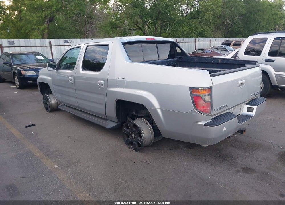 2007 HONDA RIDGELINE RTL VIN: 2HJYK16597H538929