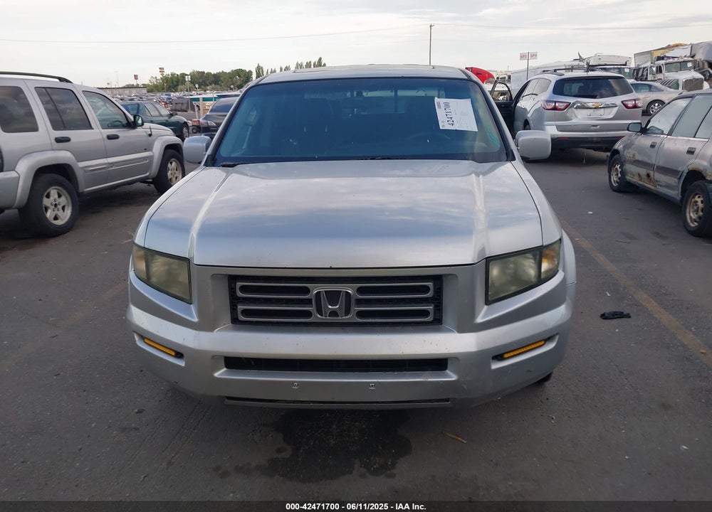 2007 HONDA RIDGELINE RTL VIN: 2HJYK16597H538929