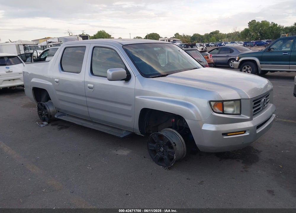 2007 HONDA RIDGELINE RTL VIN: 2HJYK16597H538929