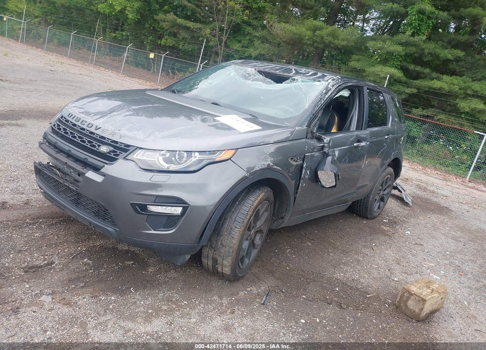 2016 LAND ROVER DISCOVERY SPORT VIN: SALCR2BGXGH544826