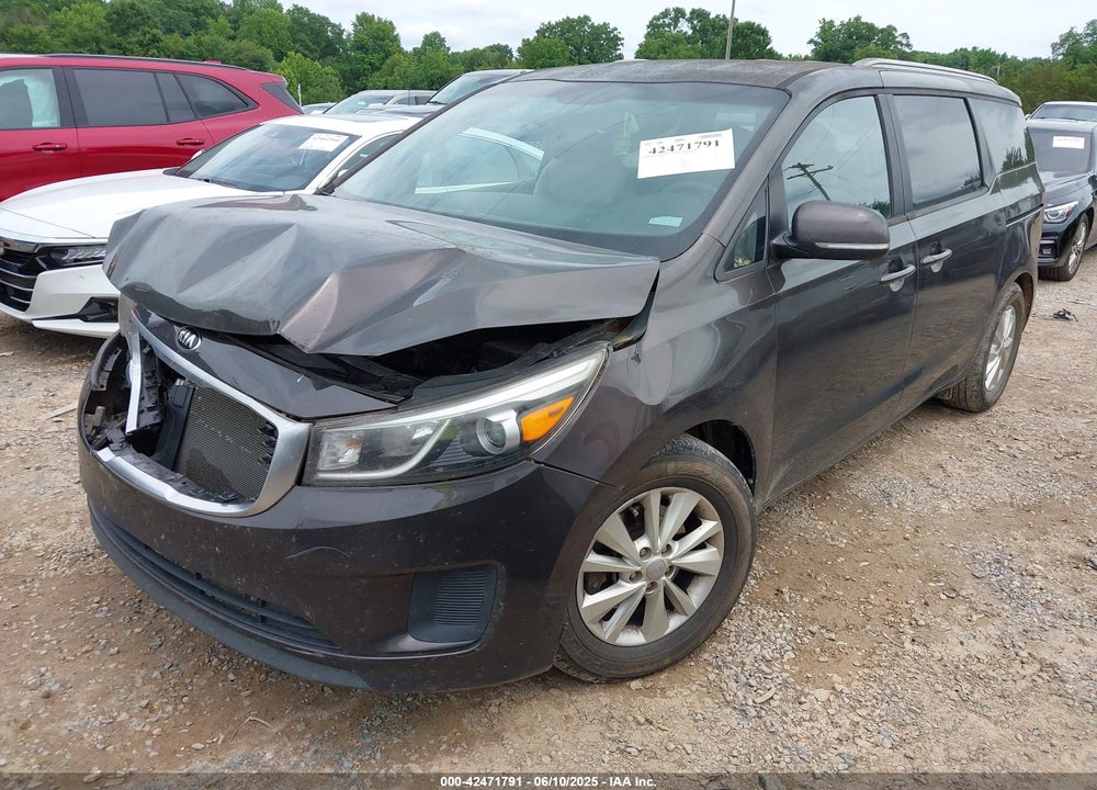 2016 KIA SEDONA LX VIN: KNDMB5C14G6093755