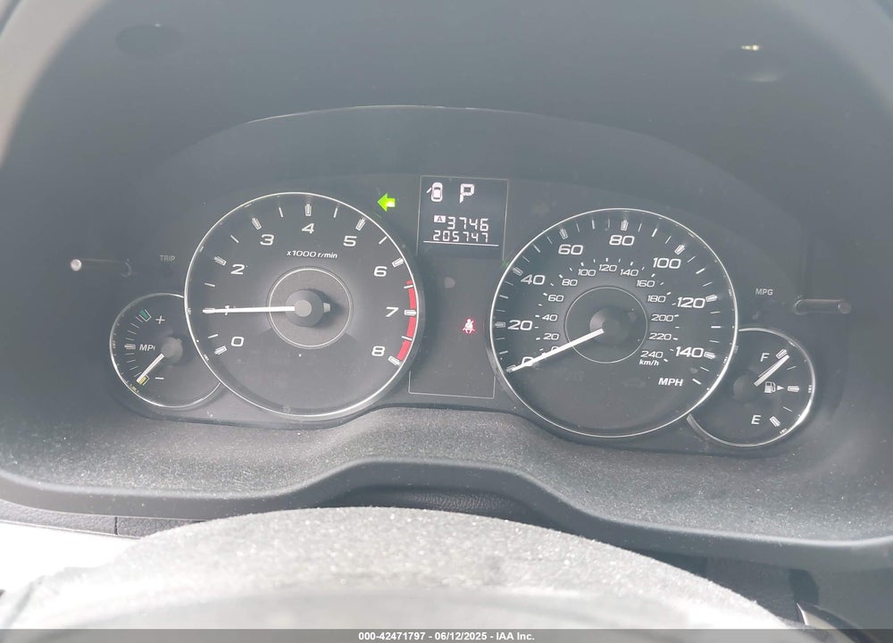2012 SUBARU LEGACY 2.5I VIN: 4S3BMCA64C3015332