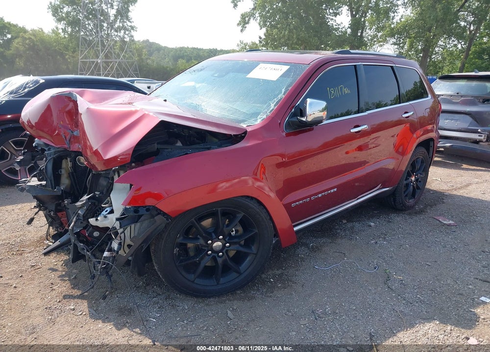 2014 JEEP GRAND CHEROKEE SUMMIT VIN: 1C4RJFJT0EC388918