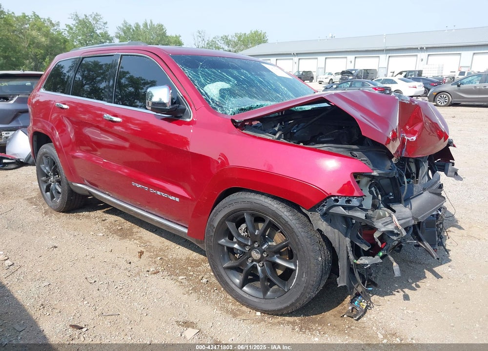 2014 JEEP GRAND CHEROKEE SUMMIT VIN: 1C4RJFJT0EC388918
