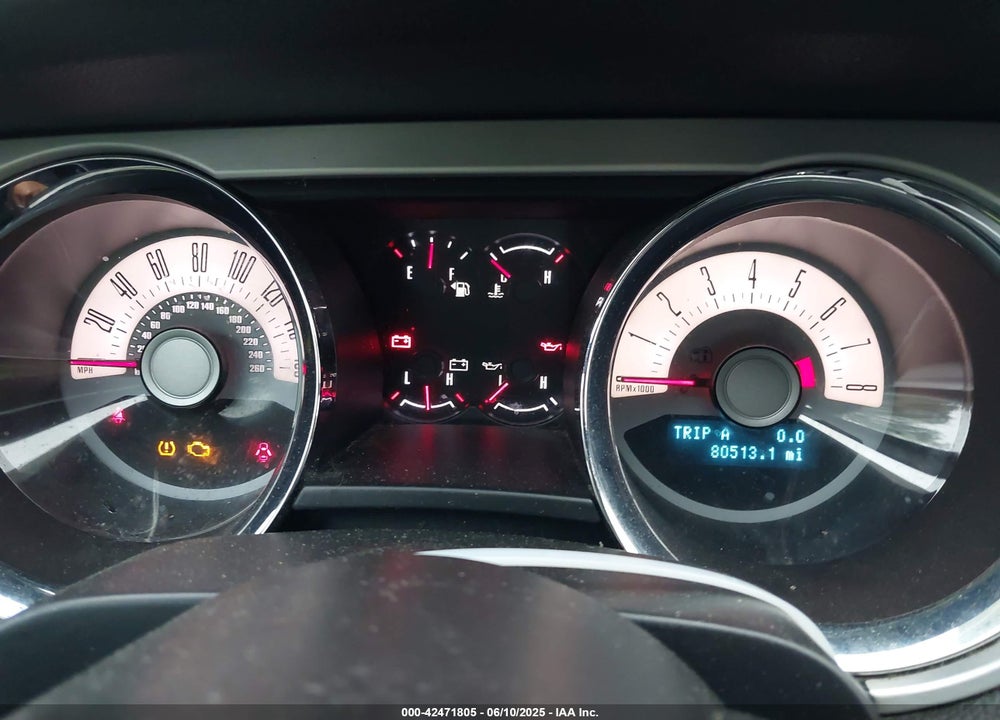 2011 FORD MUSTANG VIN: 1ZVBP8EM7B5139351