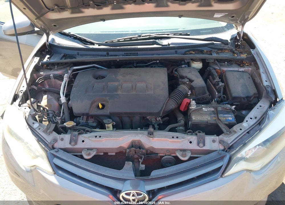 2016 TOYOTA COROLLA VIN: 5YFBURHE6GP373822
