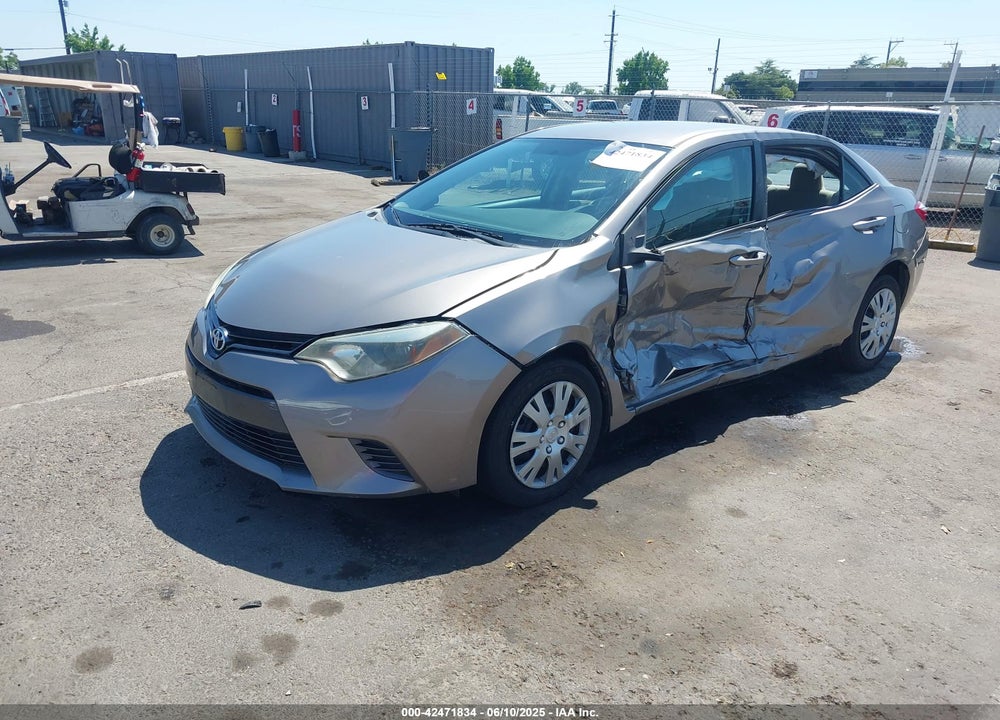 2016 TOYOTA COROLLA VIN: 5YFBURHE6GP373822