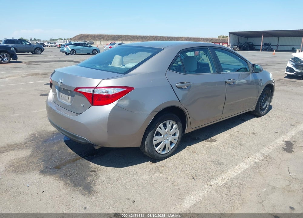 2016 TOYOTA COROLLA VIN: 5YFBURHE6GP373822
