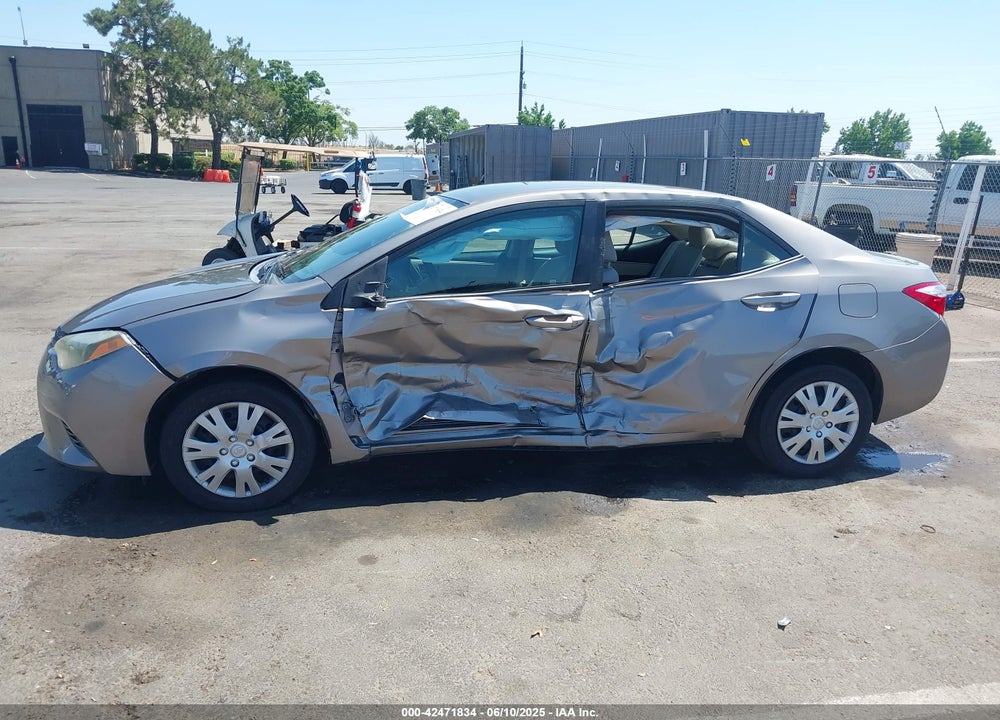 2016 TOYOTA COROLLA VIN: 5YFBURHE6GP373822