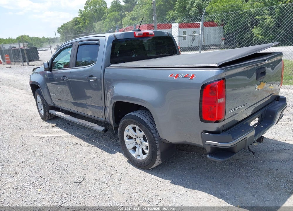 2018 CHEVROLET COLORADO VIN: 1GCGTCEN4J1124019