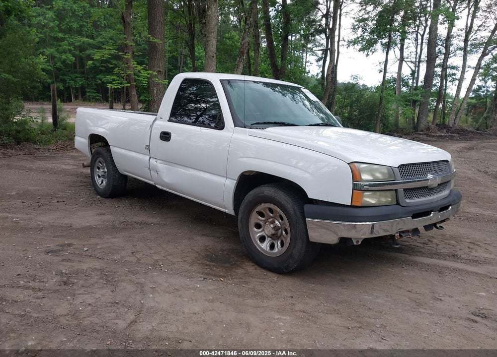2004 CHEVROLET SILVERADO 1500 WORK TRUCK VIN: 1GCEC14T24Z121685