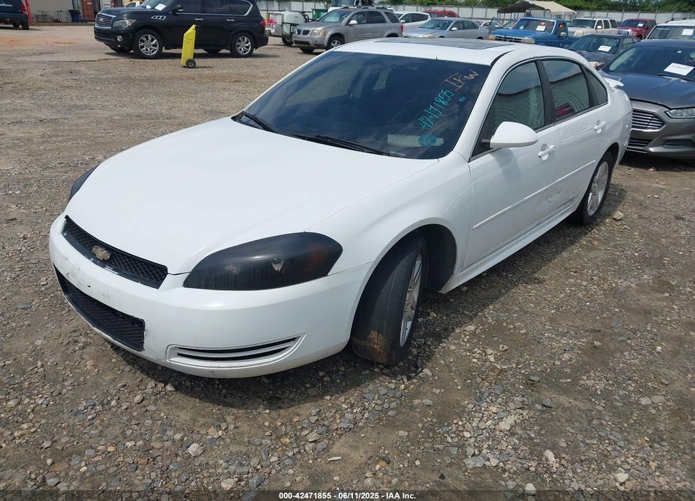 2012 CHEVROLET IMPALA LT FLEET VIN: 2G1WG5E36C1291000