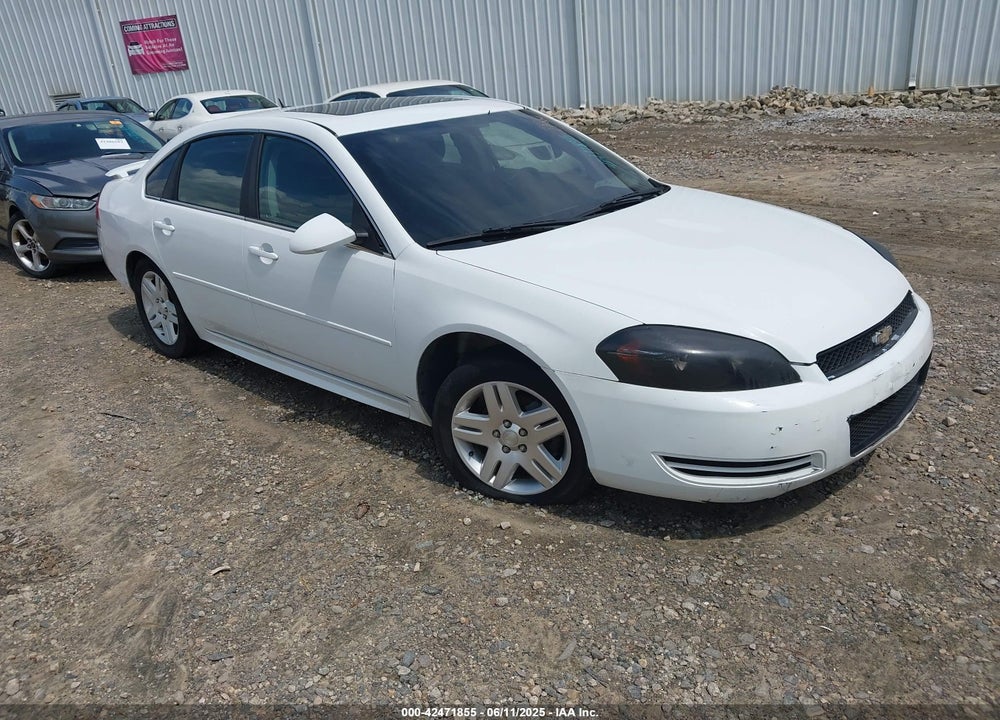 2012 CHEVROLET IMPALA LT FLEET VIN: 2G1WG5E36C1291000