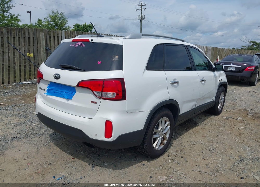 2014 KIA SORENTO VIN: 5XYKTCA63EG524801