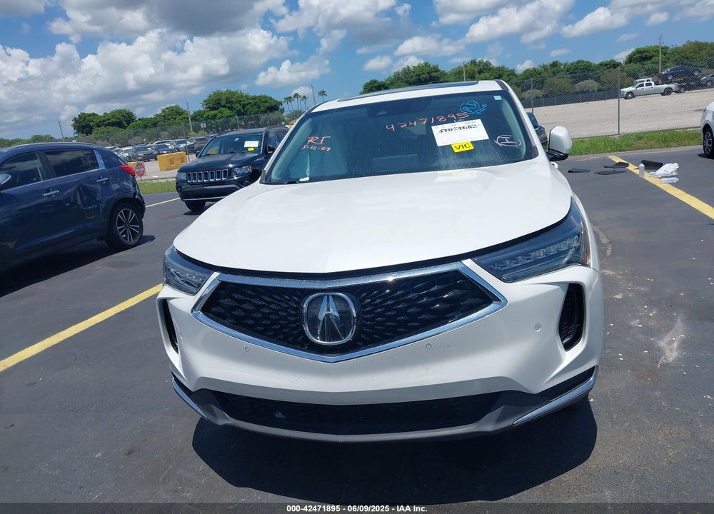 2022 ACURA RDX TECHNOLOGY PACKAGE VIN: 5J8TC1H58NL001382