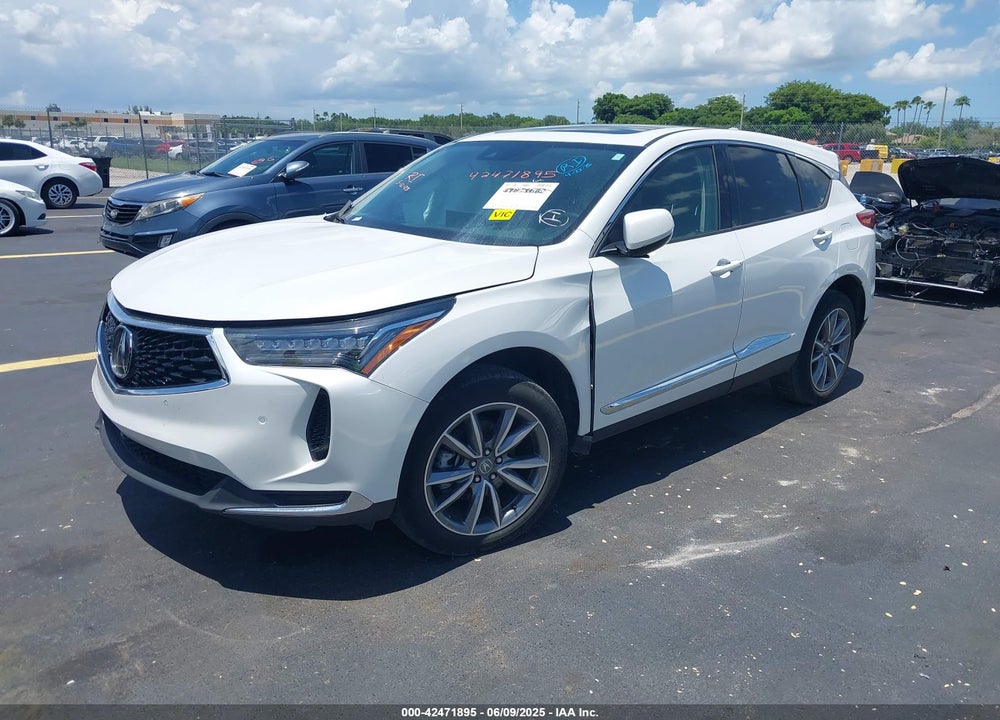 2022 ACURA RDX TECHNOLOGY PACKAGE VIN: 5J8TC1H58NL001382