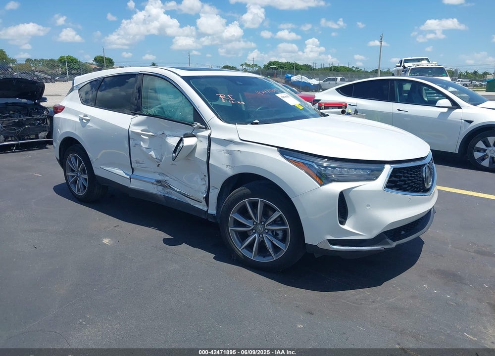 2022 ACURA RDX TECHNOLOGY PACKAGE VIN: 5J8TC1H58NL001382