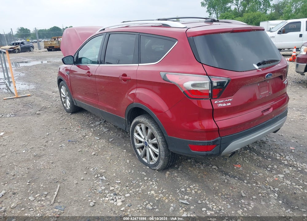 2017 FORD ESCAPE TITANIUM VIN: 1FMCU0J93HUA25876