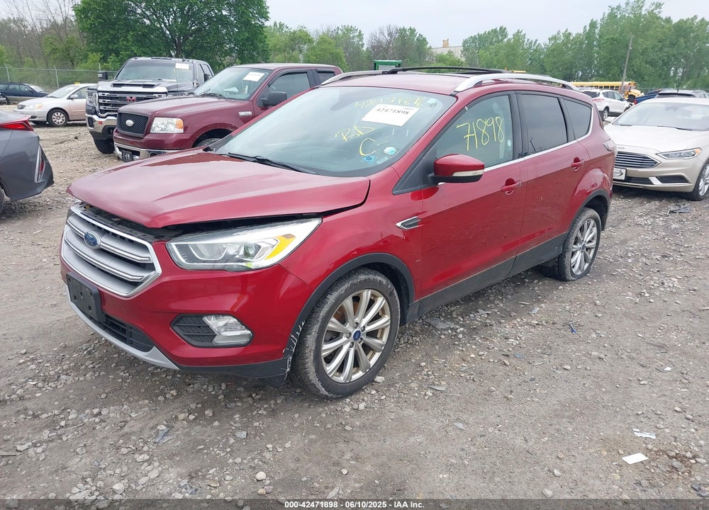 2017 FORD ESCAPE TITANIUM VIN: 1FMCU0J93HUA25876