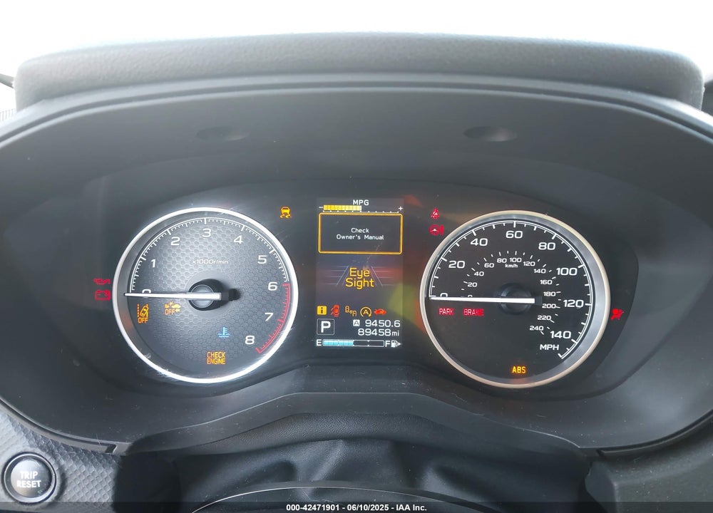 2020 SUBARU FORESTER VIN: JF2SKAJC8LH569025