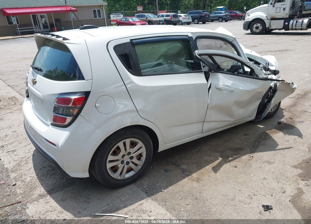 2017 CHEVROLET SONIC VIN: 1G1JG6SH8H4160016