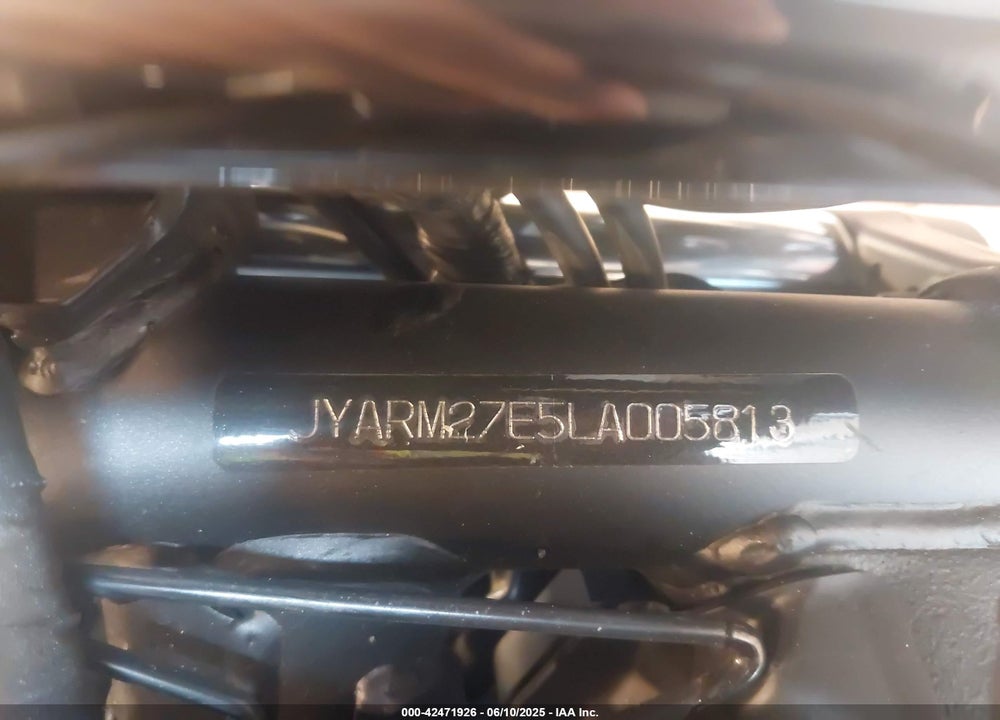 2020 YAMAHA MT07 VIN: JYARM27E5LA005813