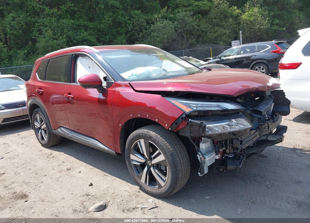 2021 NISSAN ROGUE SL INTELLIGENT AWD VIN: JN8AT3CB1MW242331