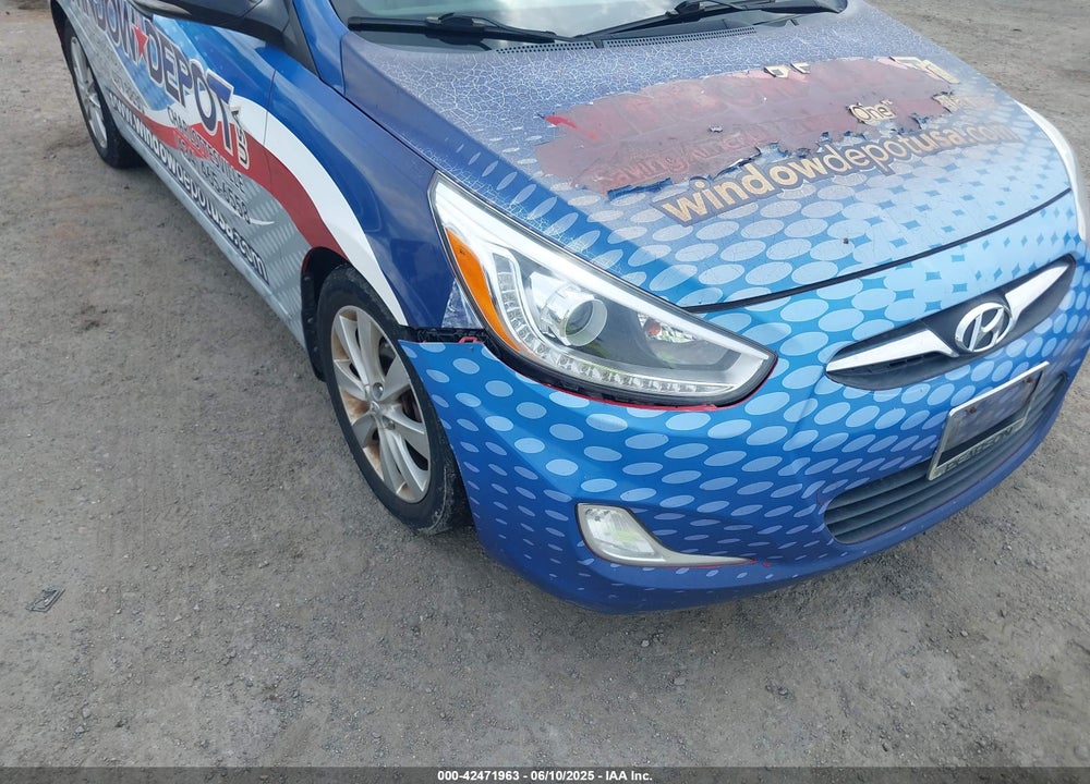 2014 HYUNDAI ACCENT VIN: KMHCU5AE9EU182785