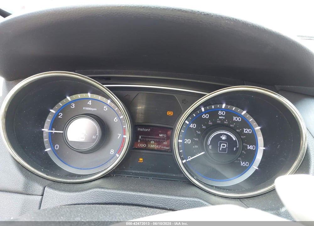 2013 HYUNDAI SONATA VIN: 5NPEC4ACXDH608002