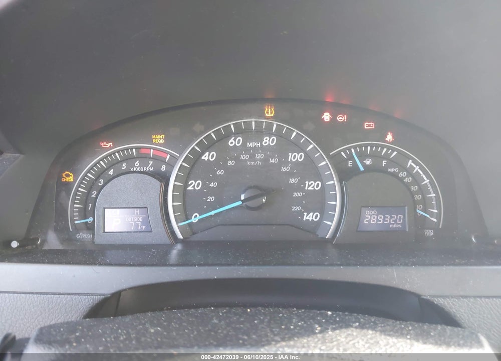 2013 TOYOTA CAMRY VIN: 4T1BF1FK8DU228554