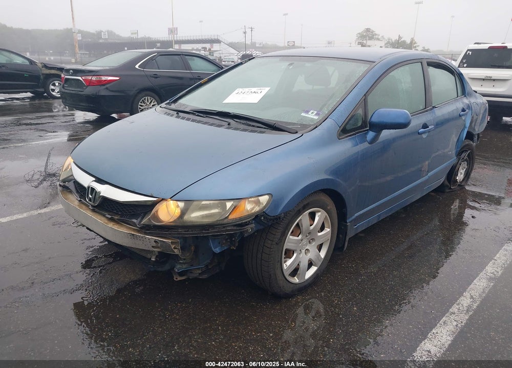 2010 HONDA CIVIC LX VIN: 2HGFA1F57AH578711