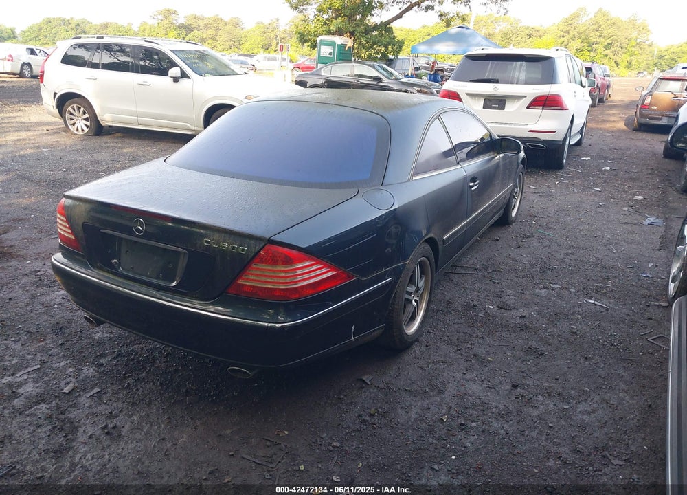 2005 MERCEDES-BENZ CL 500 VIN: WDBPJ75J15A045888