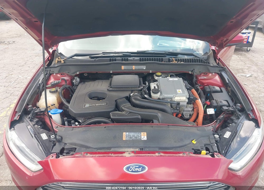 2016 FORD FUSION HYBRID VIN: 3FA6P0UU8GR324526