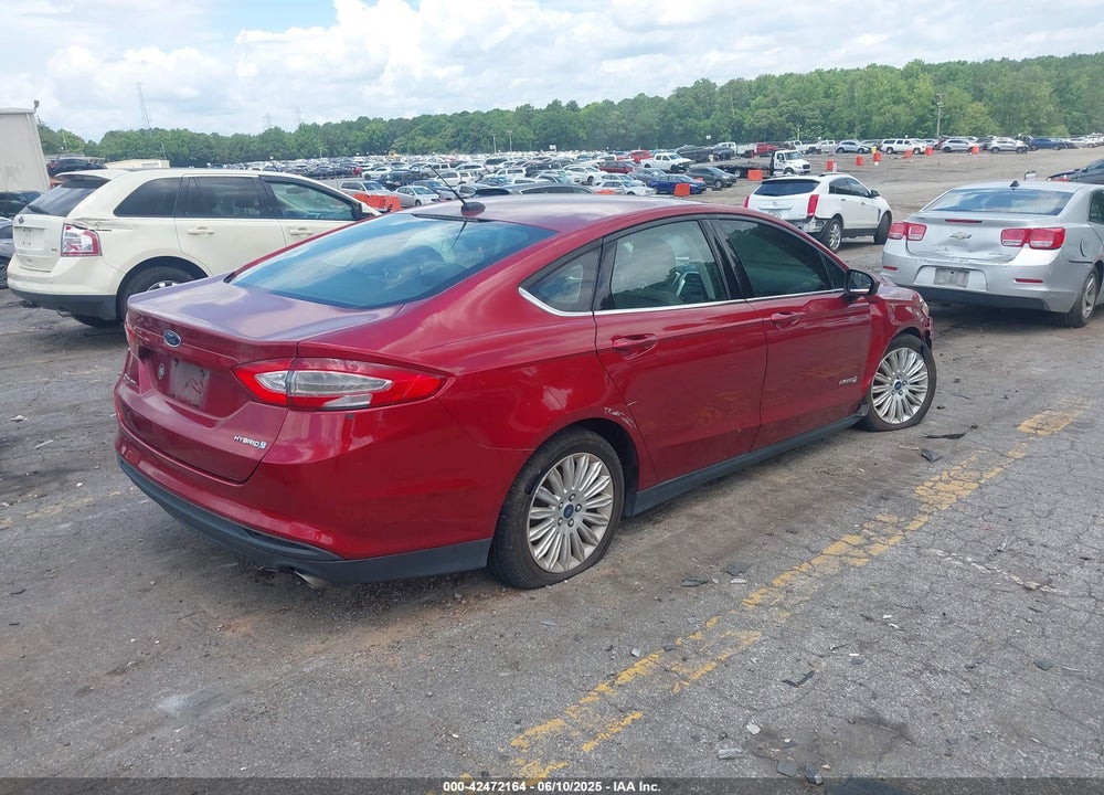 2016 FORD FUSION HYBRID VIN: 3FA6P0UU8GR324526