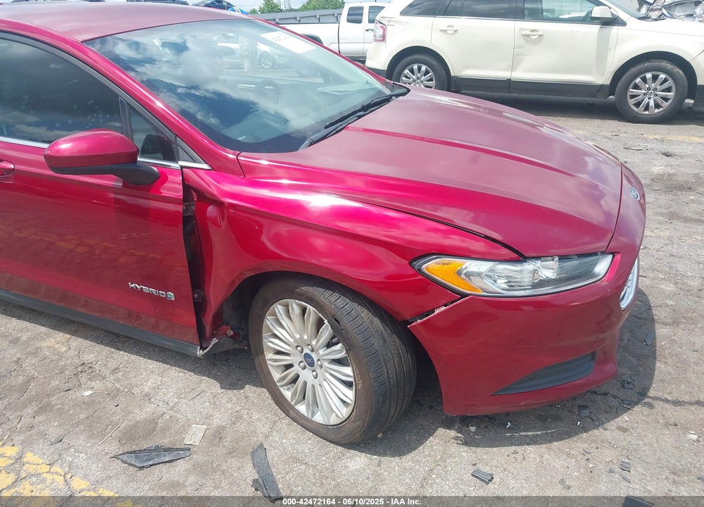 2016 FORD FUSION HYBRID VIN: 3FA6P0UU8GR324526