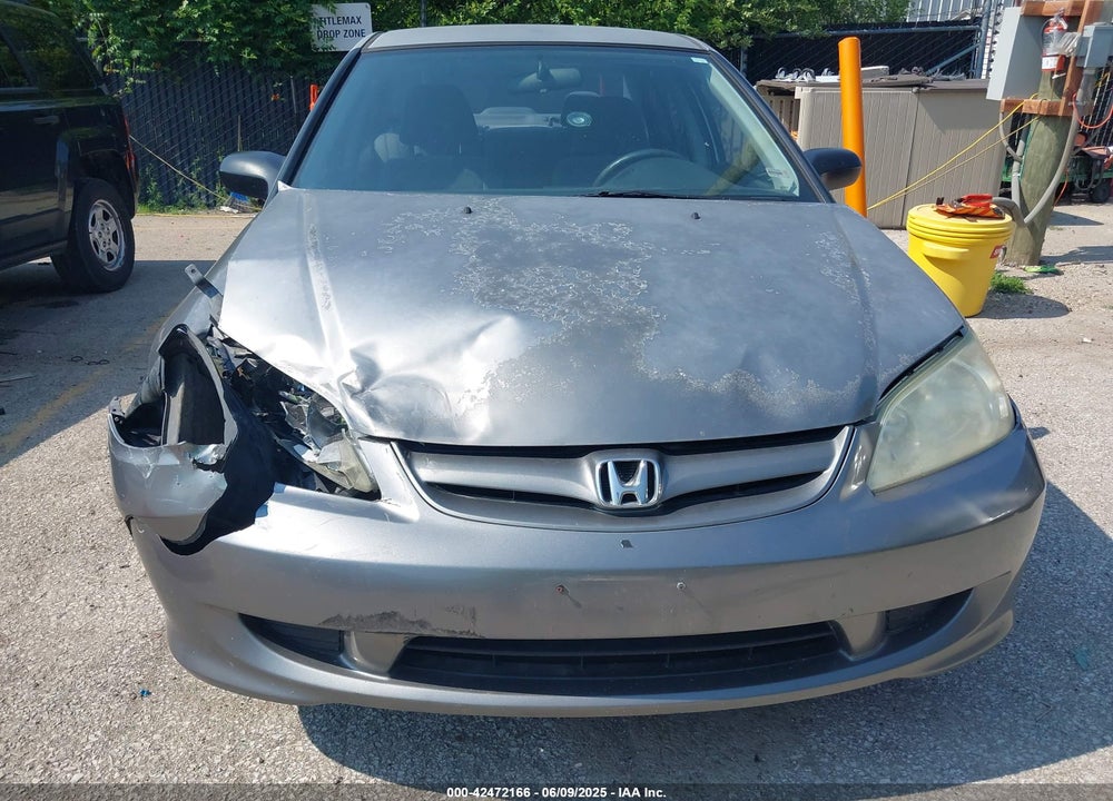 2005 HONDA CIVIC LX VIN: 2HGES16615H616229