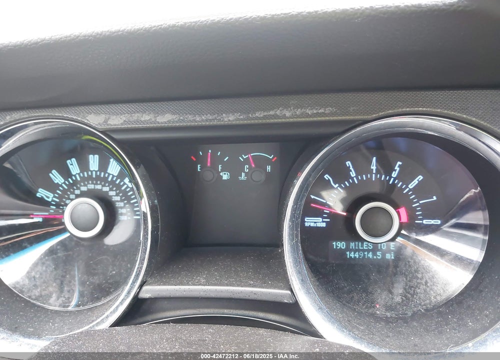 2013 FORD MUSTANG VIN: 1ZVBP8AM6D5266696