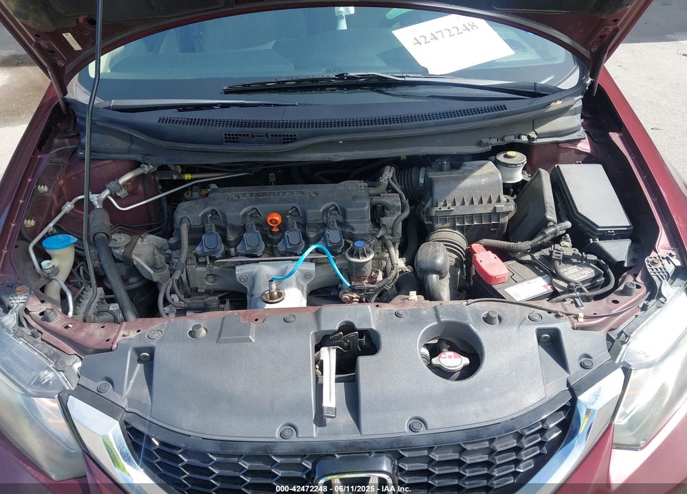 2013 HONDA CIVIC EX VIN: 19XFB2F81DE062131
