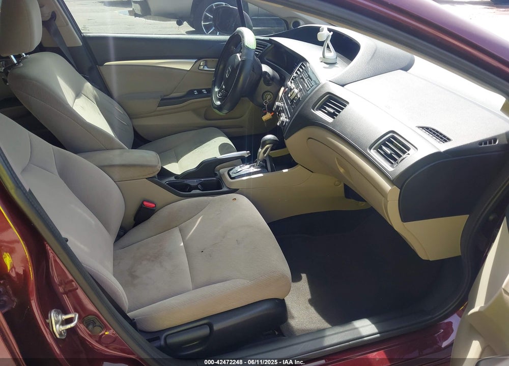 2013 HONDA CIVIC EX VIN: 19XFB2F81DE062131