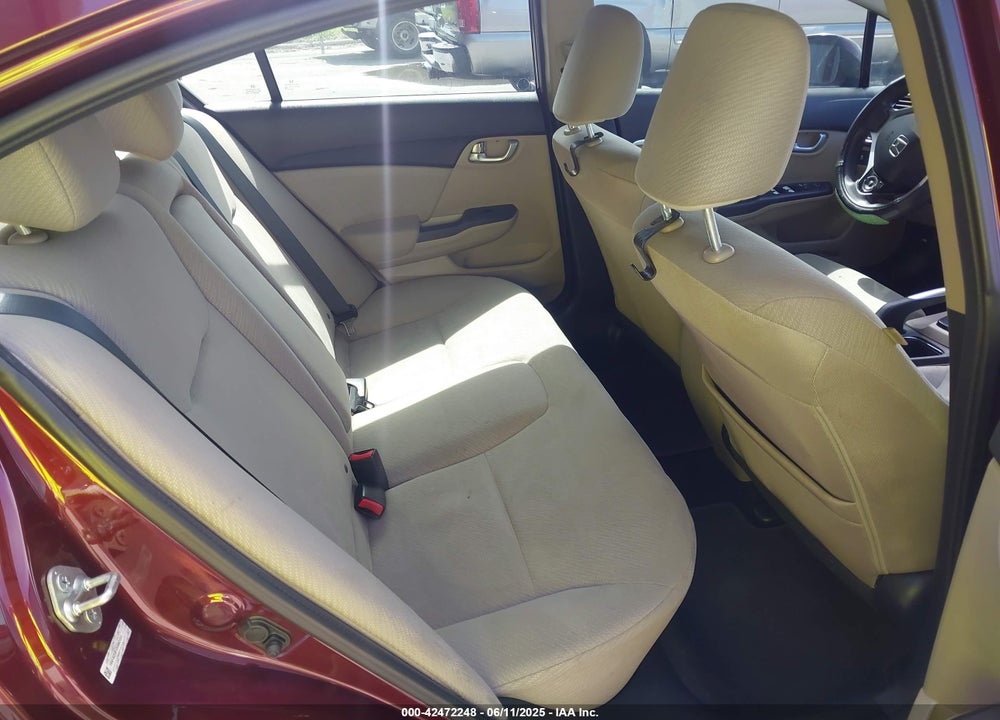2013 HONDA CIVIC EX VIN: 19XFB2F81DE062131