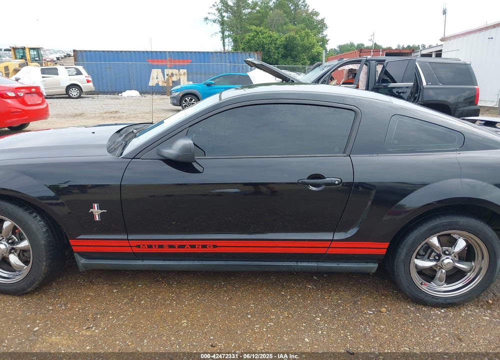 2006 FORD MUSTANG V6 VIN: 1ZVFT80N965157675
