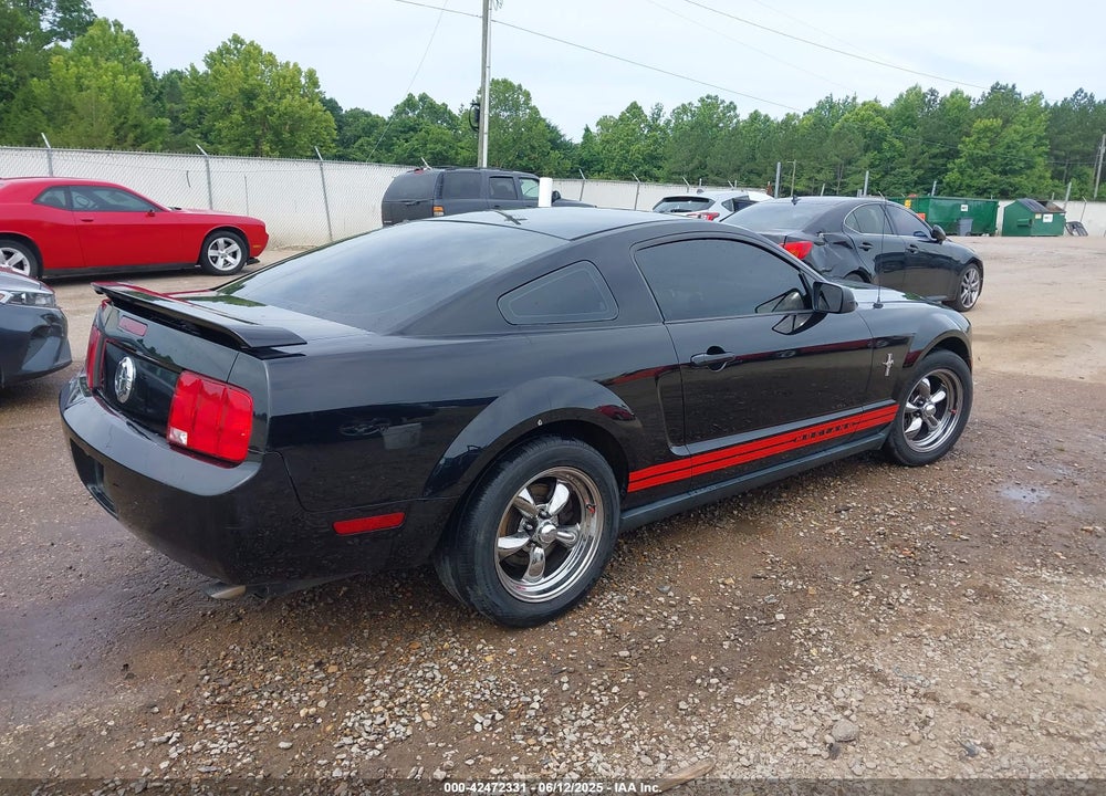 2006 FORD MUSTANG V6 VIN: 1ZVFT80N965157675
