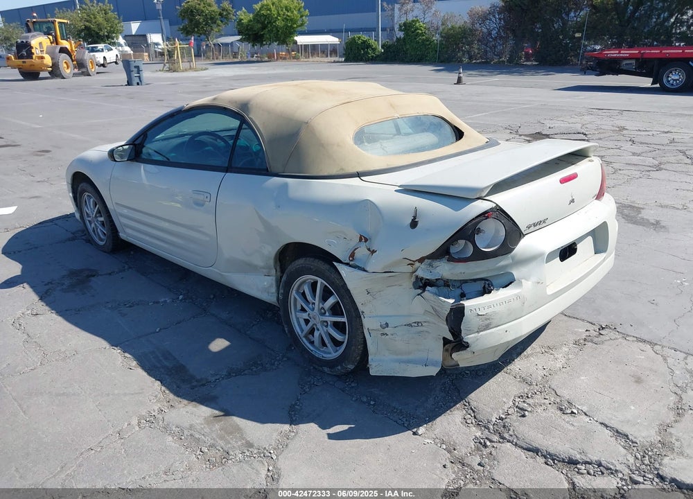 2001 MITSUBISHI ECLIPSE SPYDER GS VIN: 4A3AE45G41E051327