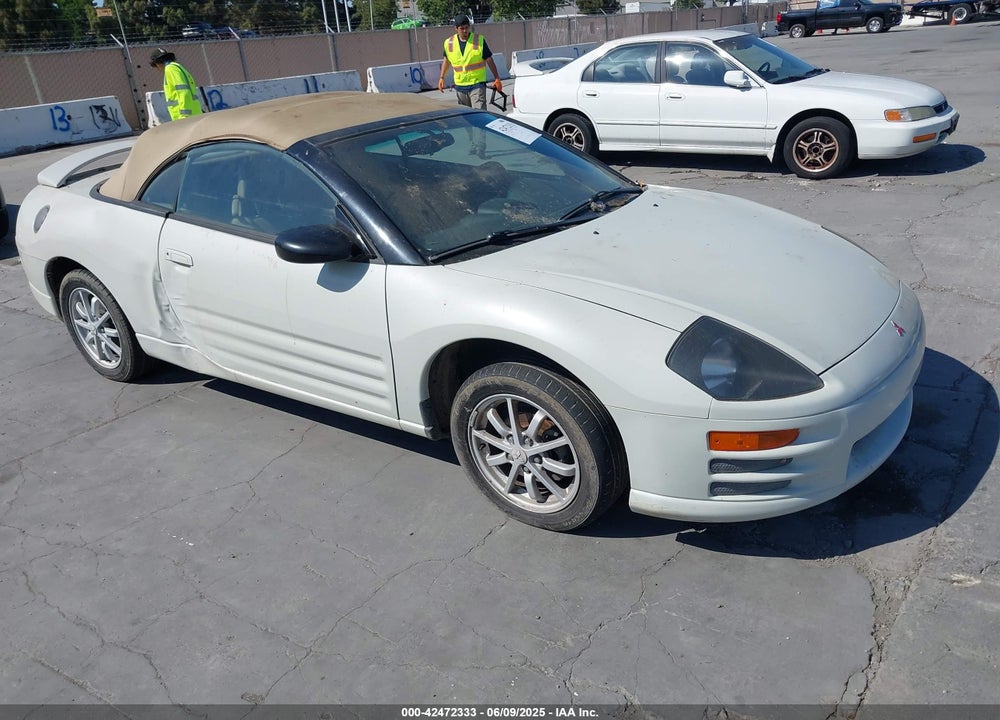 2001 MITSUBISHI ECLIPSE SPYDER GS VIN: 4A3AE45G41E051327