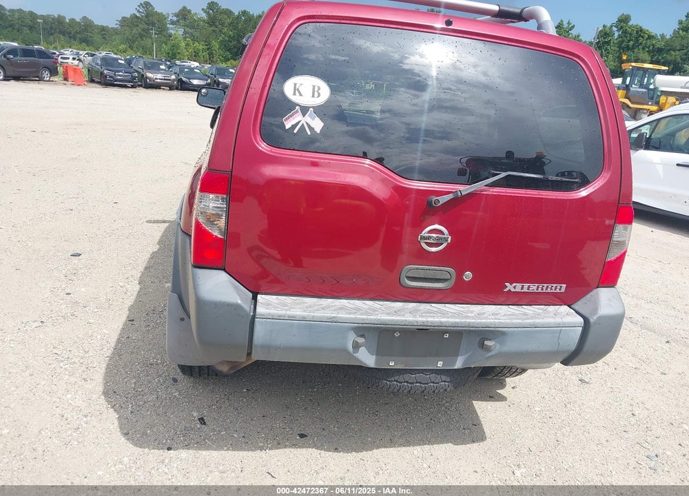 2004 NISSAN XTERRA VIN: 5N1ED28T24C687485